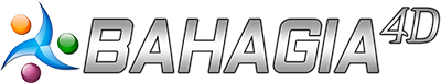 BAHAGIA4D Standard Logo